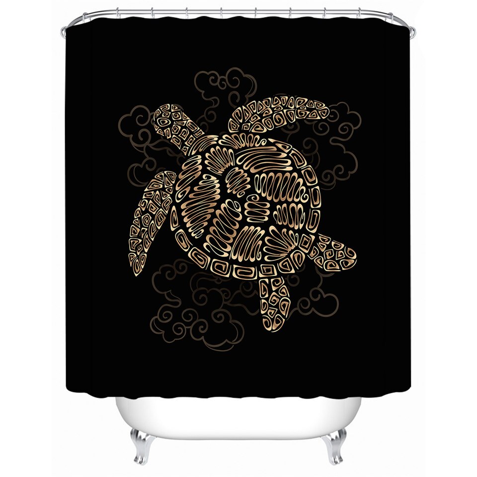 

Sea Turtle - Print Shower Curtain, 180*200cm, 501 Original