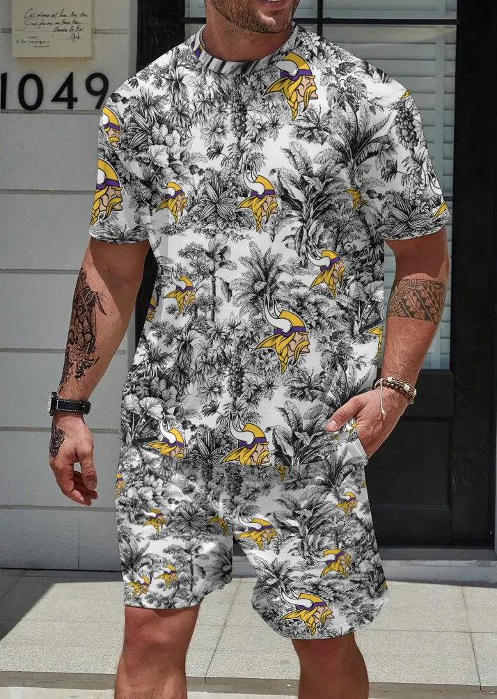 Minnesota Vikings Limited Edition Top And Shorts Two-Piece Suits