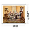 Sewing Woman-14CT Stamped Cross Stitch 50*40cm tapestrymarket