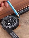 Woodwork Mitre Saw Protractor Accurate Angle Finder Tool (without pencil)