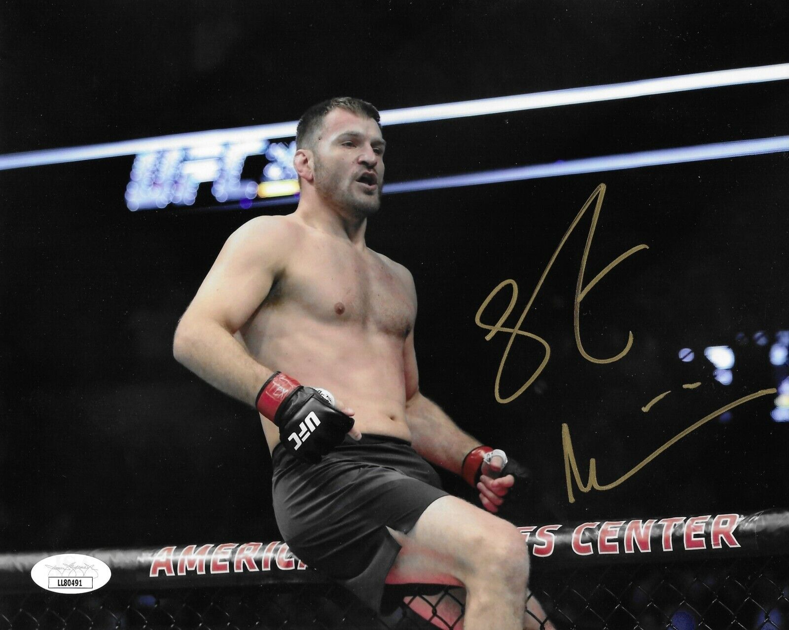 Stipe Miocic Autographed 8x10 Signed Photo Poster painting JSA COA UFC MMA Heavyweight Champion