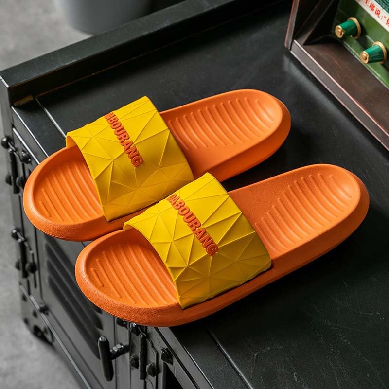 Letclo™ Summer EVA Color Matching Couple Slippers letclo Letclo