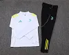 2025/2026 Juventus Half-Pull Training Suit White Football Shirt 1:1 Thai Quality Set love fball