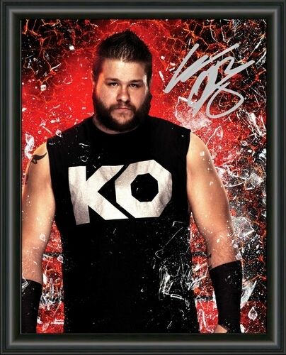 KEVIN OWENS WWE WRESTLING - A4 SIGNED AUTOGRAPHED Photo Poster painting POSTER