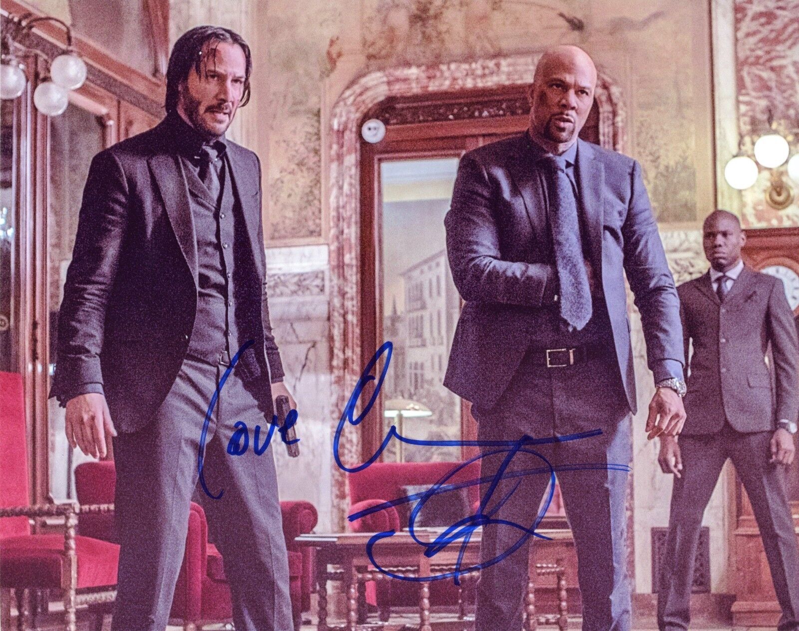 ~~ COMMON Authentic Hand-Signed John Wick: Chapter 2