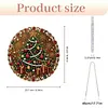 Tree DIY Diamond Painting Pendant 24cm Double-Sided Crystal Resin