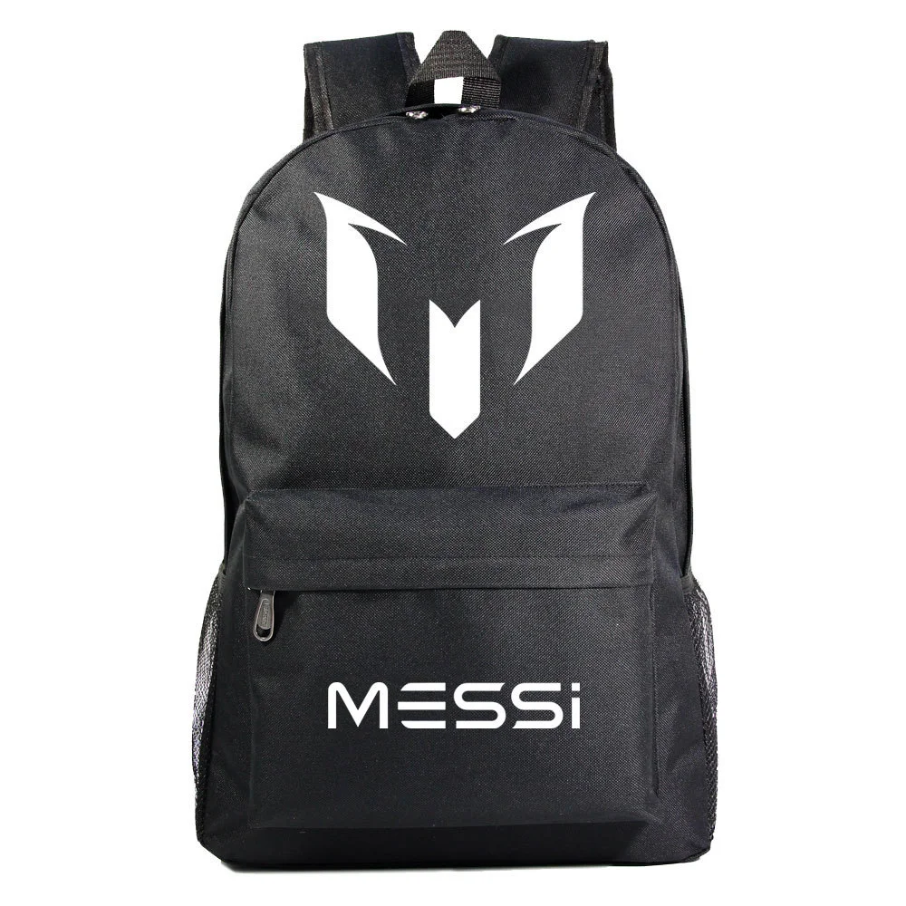 Buzzdaisy Get Your Young Soccer Star Ready with our Lionel Messi Theme School Bag - Durable, Waterproof and Laptop-Ready!