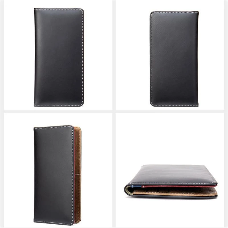 Simple Retro Texture Leather Wallet