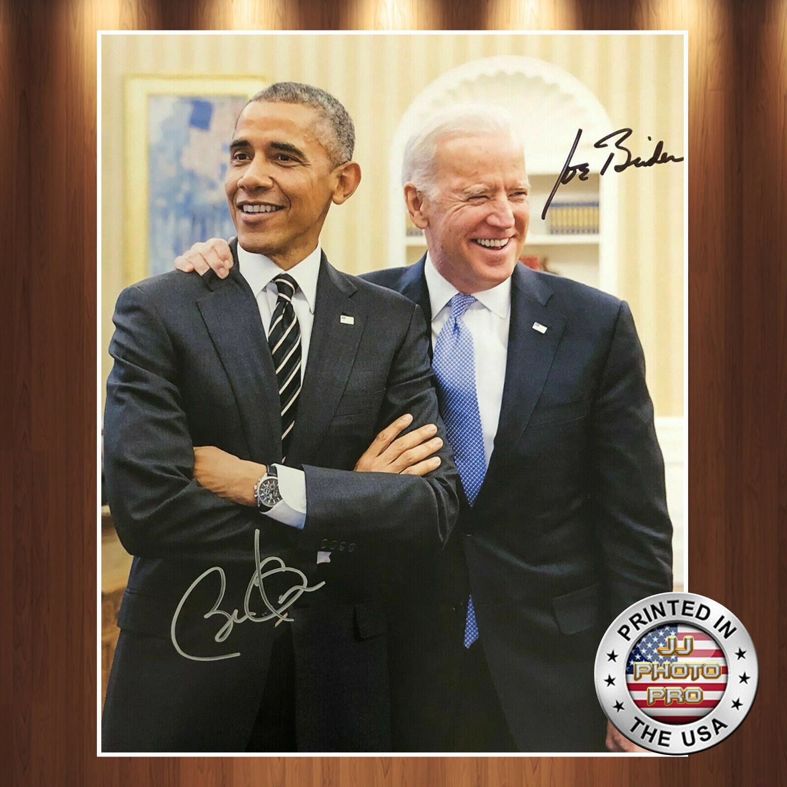 Barack Obama / Joe Biden Autographed Signed 8x10 Photo Poster painting Model REPRINT