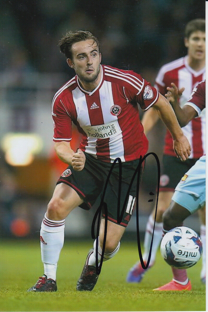 SHEFFIELD UNITED HAND SIGNED JOSE BAXTER 6X4 Photo Poster painting 1.