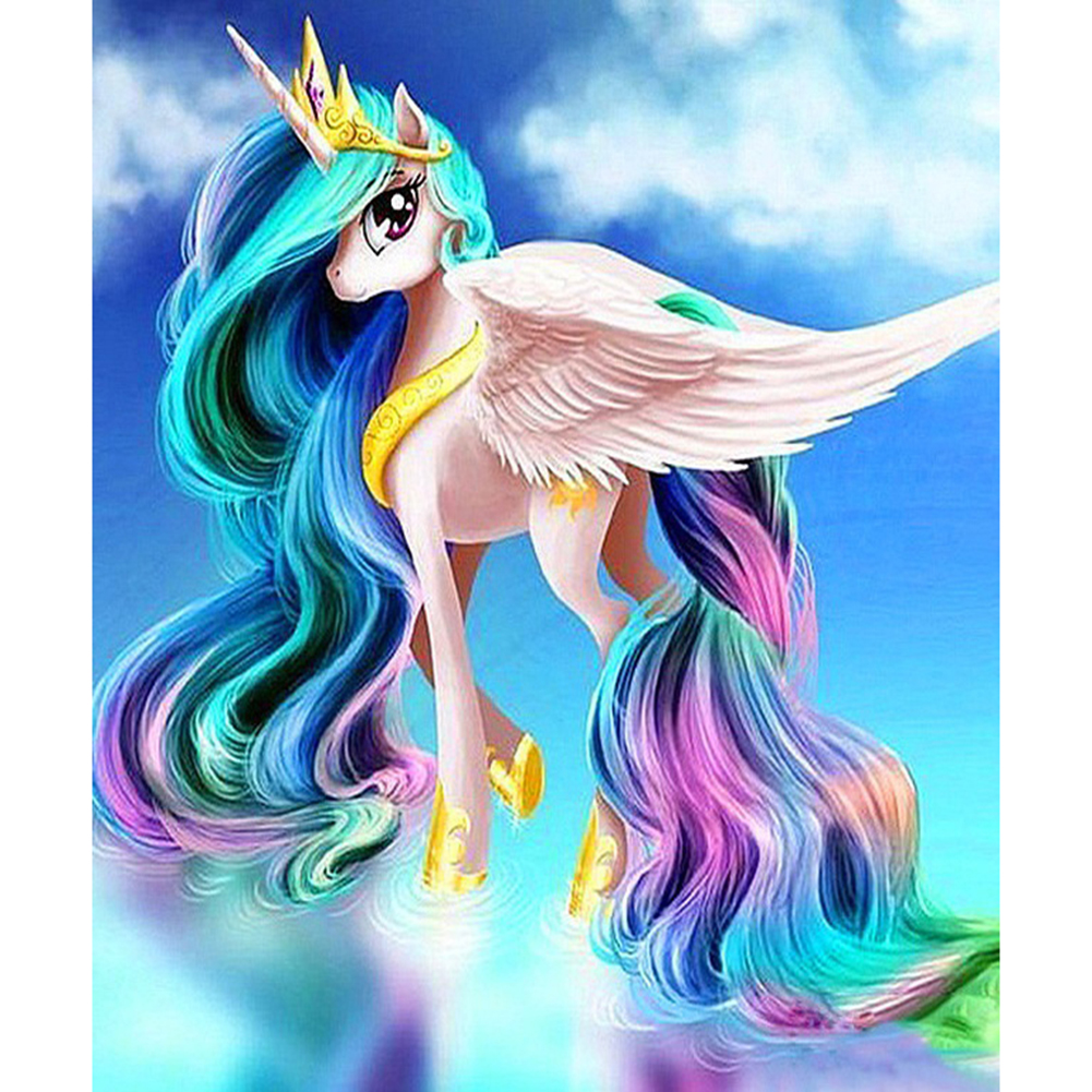 

Unicorn - Round Drill Diamond Painting - 30*40CM, 501 Original