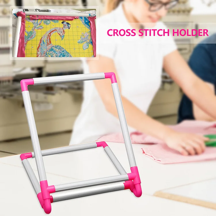 Adjustable Cross Stitch Frame Rack Tabletop Desktop Embroidery