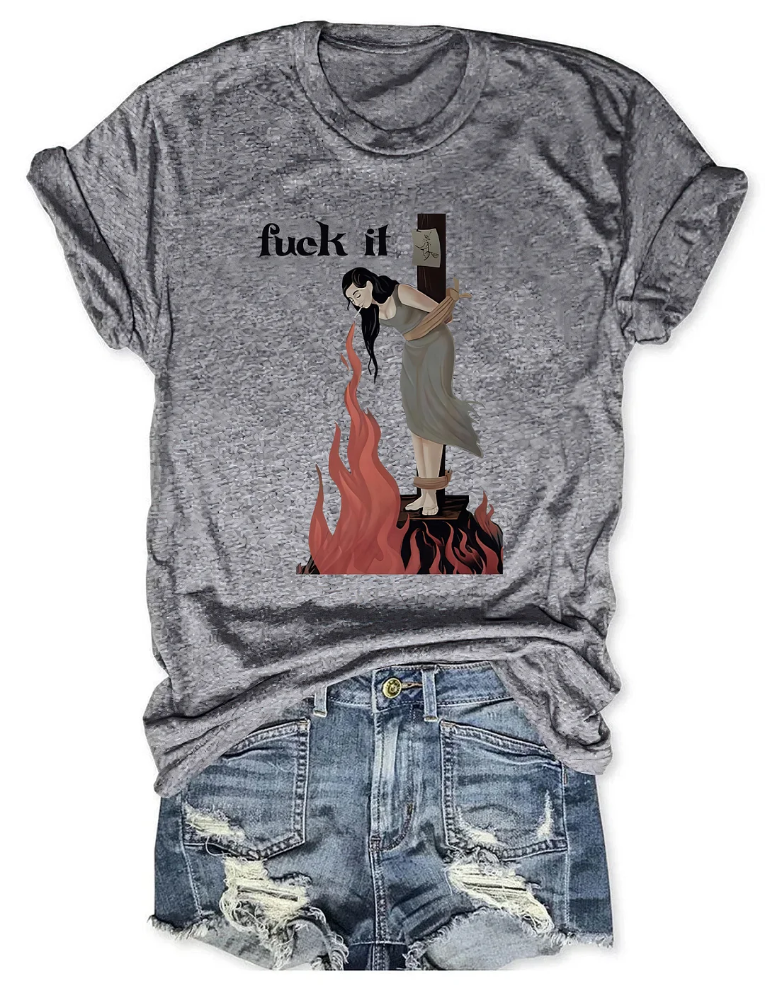 Funny Fuck It T-shirt