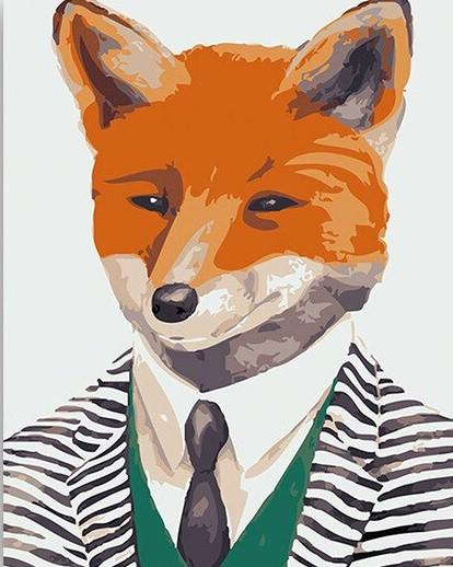 

Handsome Fox – Paint By Numbers - 40*50CM, 501 Original