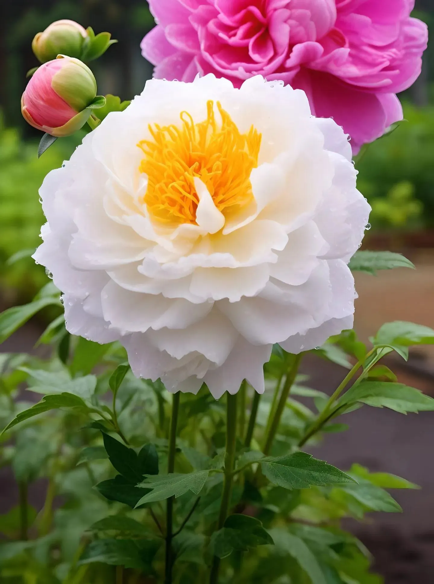 Green Peony Seeds – Symbol of luck and wealth
