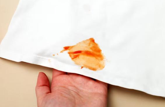 A ketchup in a big and tall T-shirts