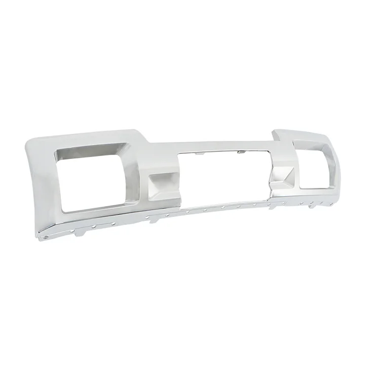 SEBLAFF Chrome Front Bumper Skid Plate Plastic Replacement for 2015-2019 Sierra 2500HD 3500HD 23178964 23178780 GM1053103C