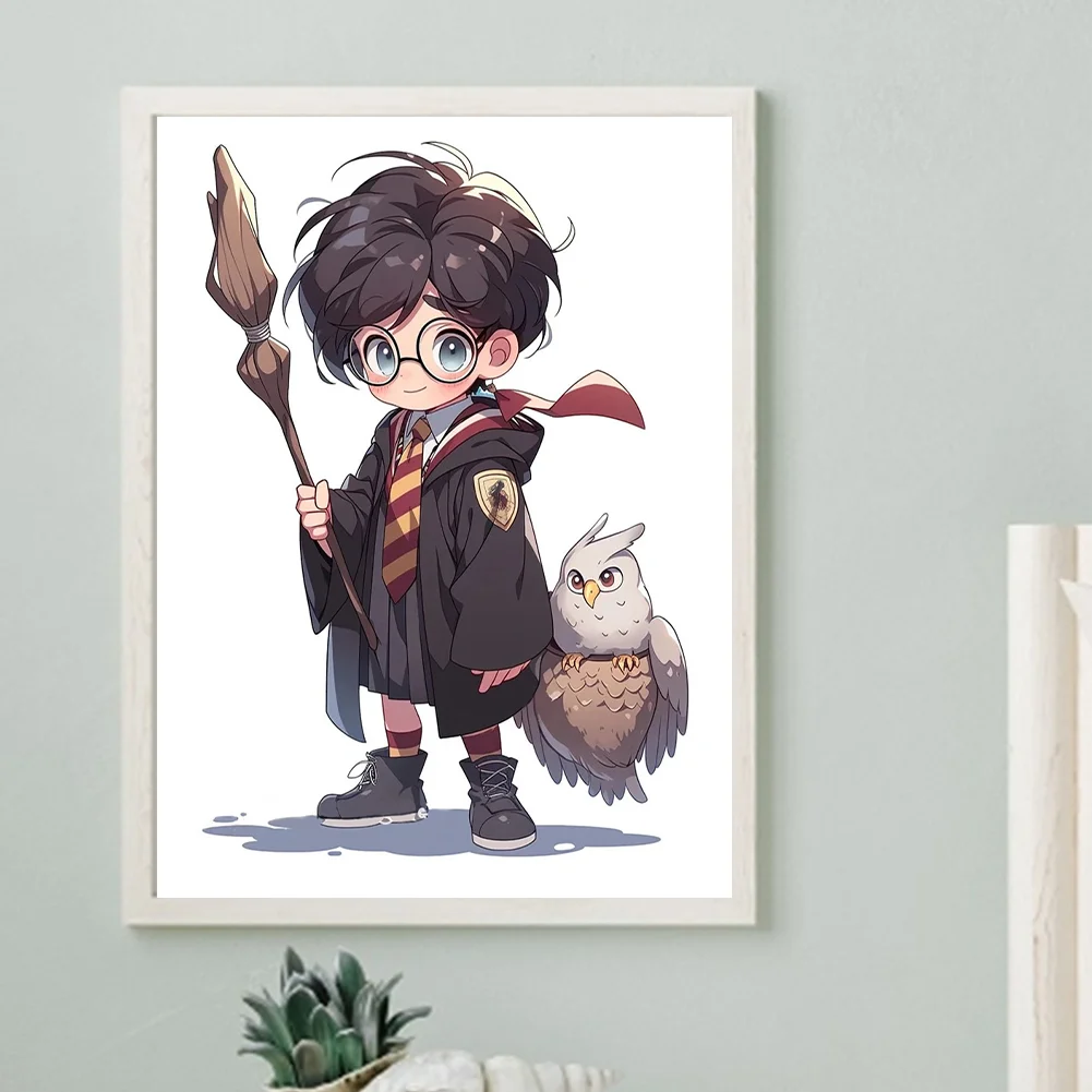 Diamond Painting - Full Round Drill - Harry Potter(Canvas|30*40cm)