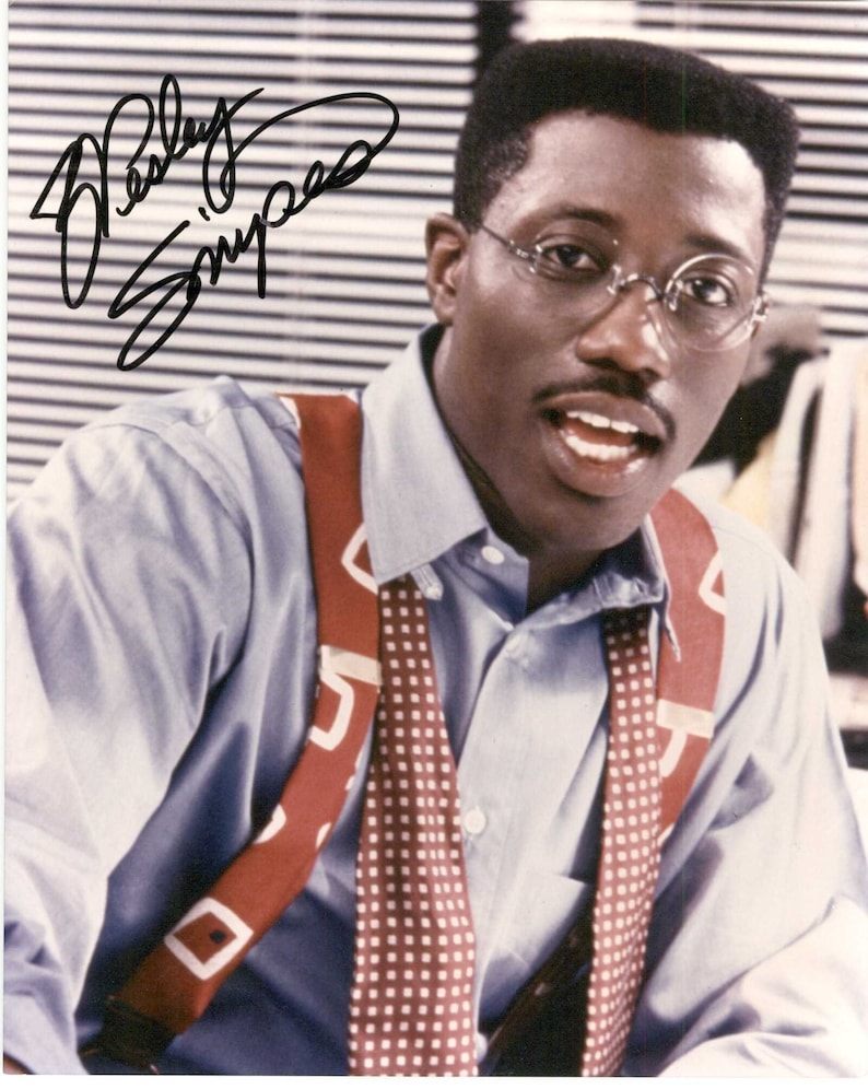 Wesley Snipes Signed Autographed Jungle Fever