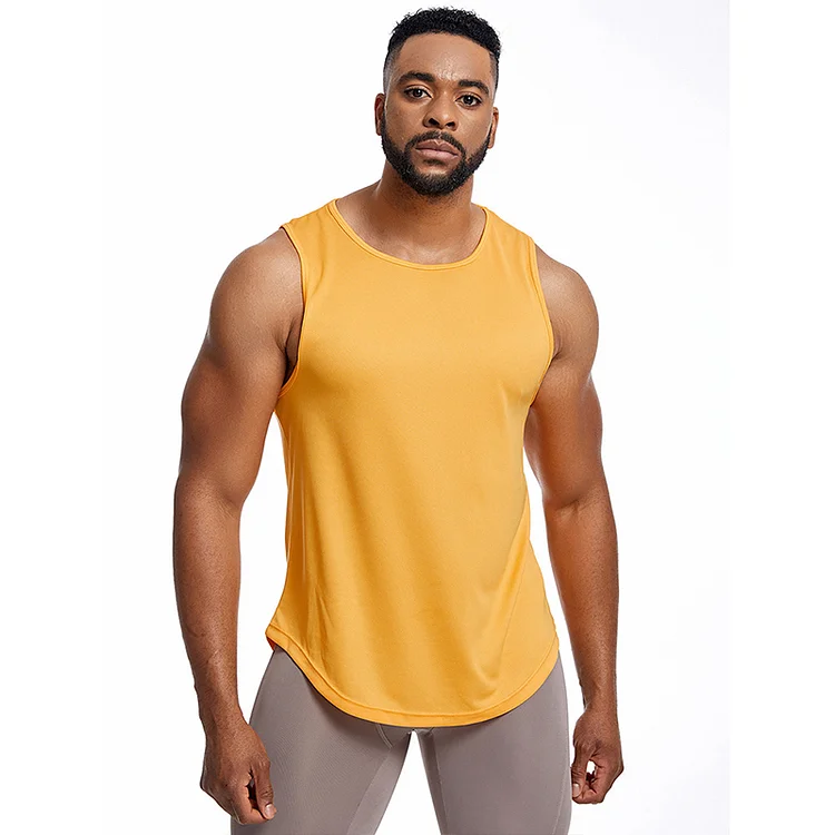 PASUXI Men's Sports Vest Loose Fit Large Size for Gym Running Basketball Training huanwei