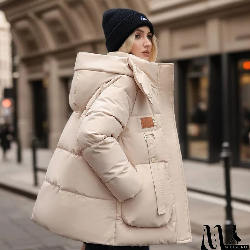 MidiSono - Effortless and Classy winter Coat