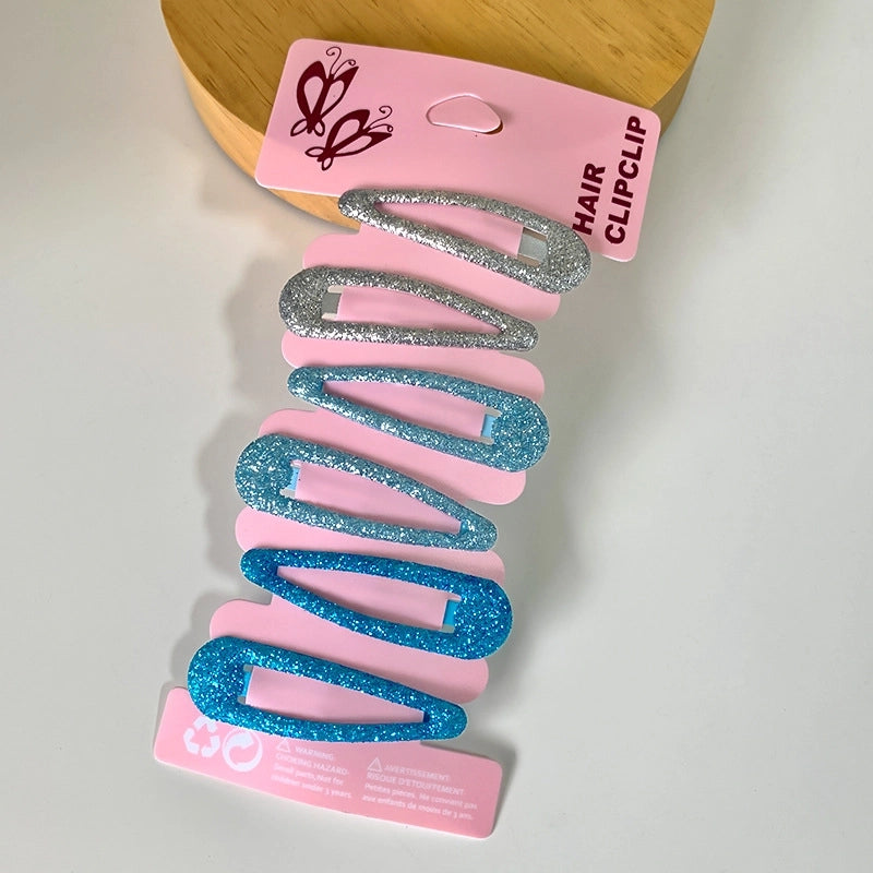 Minimalist Classic Style Kid’S Solid Color Arylic Sequins Hair Clip