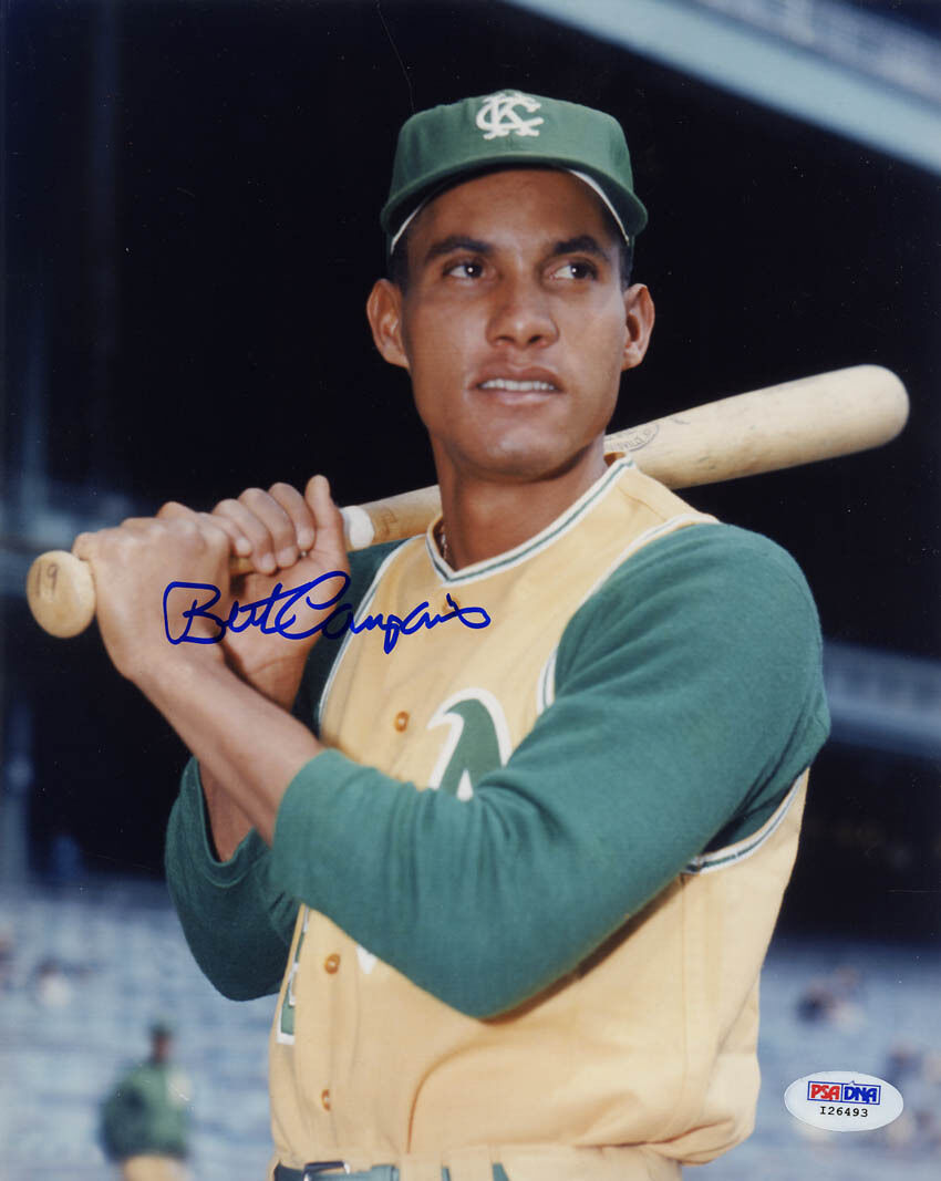 Bert Campaneris SIGNED 8x10 Photo Poster painting Oakland A's PSA/DNA AUTOGRAPHED