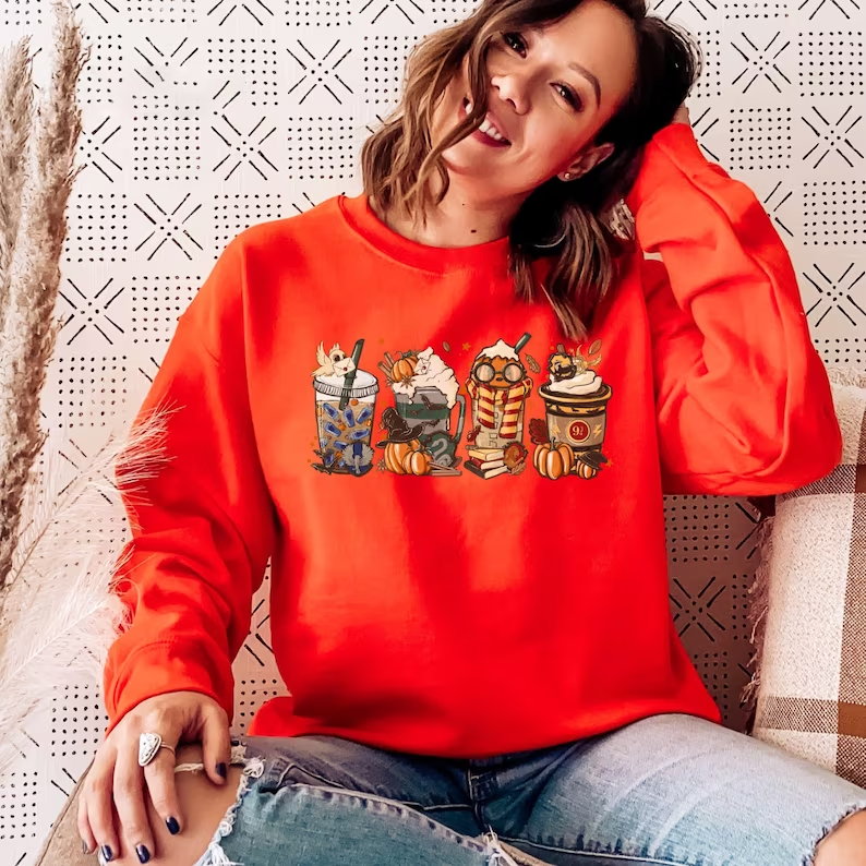 Harry Fall Coffee Sweatshirt