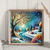 Diamond Painting -DIY Full Round Drill Winter View