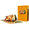 Merry Christmas 3D Pop Up Card