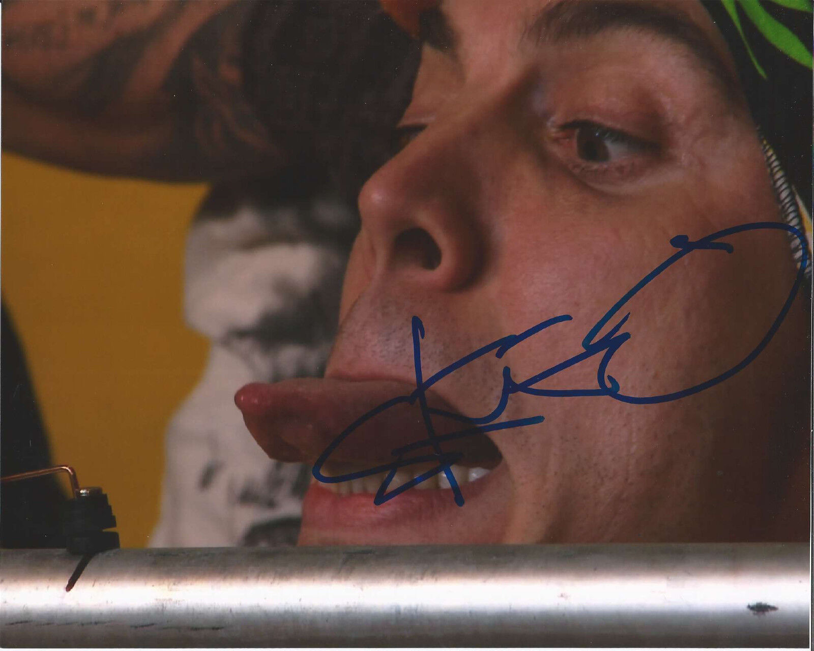 STEVE-O HAND SIGNED AUTHENTIC 'JACKASS THE MOVIE' 8X10 Photo Poster painting E w/COA WILDBOYZ