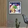Diamond Painting -DIY Round Drill Christmas Bear
