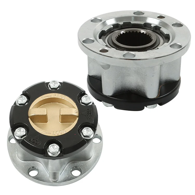 Silscvtt 2PCS Free Wheel Hub Locking Manual Lock 30 Spline 43530-69045 Replacement for Toyota Land Cruiser FJ40 FJ43 BJ40 BJ42