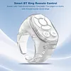 Scrolling Ring Remote Control Page Turner BT Camera Remote Fingertip Wireless Scroller Page Turner Clicker Compatible for iPhone Android Phone
