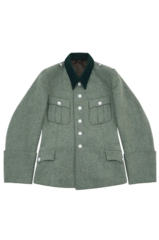   Elite German M1935 Officer Wool Service Tunic Jacket 6 Buttons German-Uniform