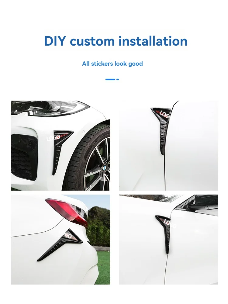 Carbon fiber body trim for car exteriors