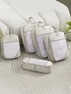 5Pcs Compressible Storage Bag Waterproof Travel Duffel Bag Lightweight Suitcase