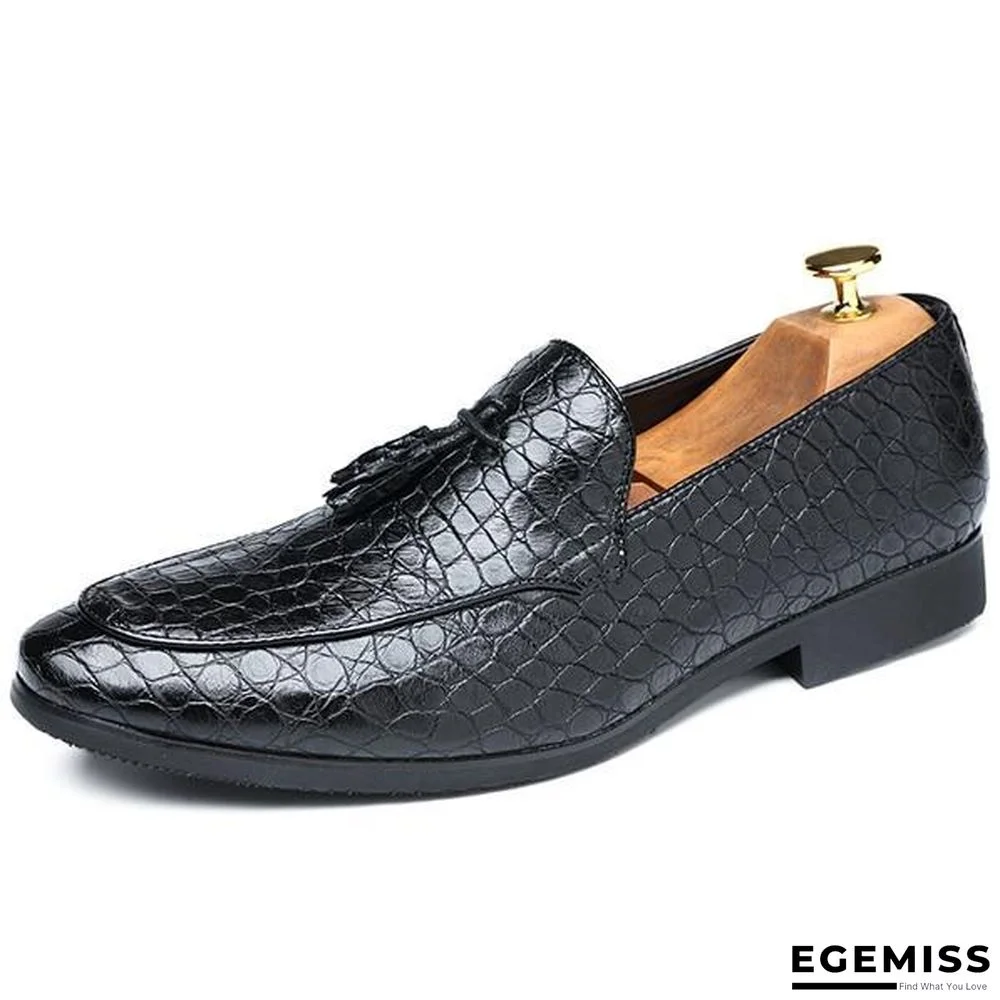 Men Dress Shoes Luxury Fashion Lace-up Oxford Shoes Top Brand Design | EGEMISS