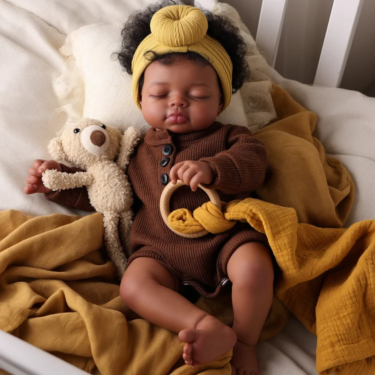 Babeside Quiet Realistic Reborn Baby Tobey 17'' Little Infant Boy Healing of the Heart