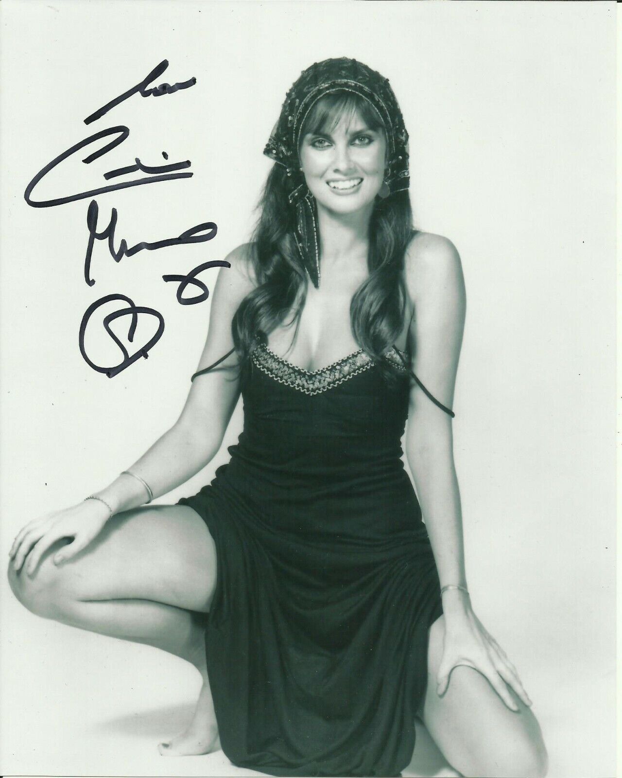 CAROLINE MUNRO SIGNED SEXY Photo Poster painting UACC REG 242 (6)