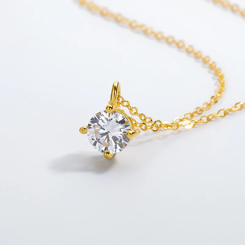 Simple Crystal Necklace