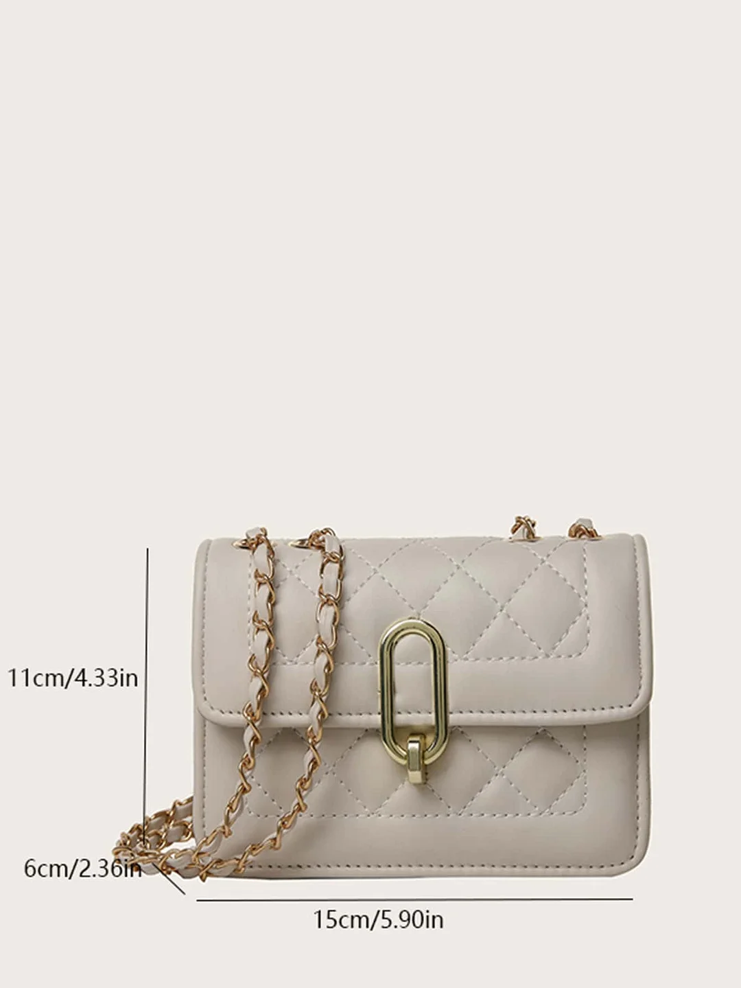 Mini Quilted Flap Chain Shoulder Bag