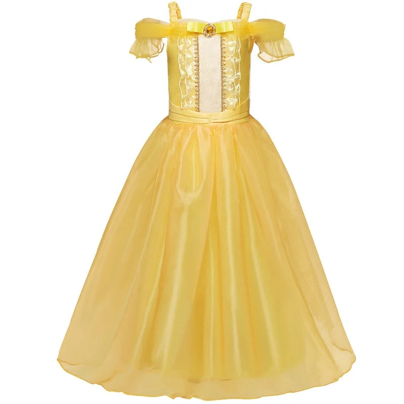 Encanto Girls Party Dress Up Princess Costume Kids Halloween Mirabel Cosplay Costume Baby Girl Dress Christmas Cainival Vestido