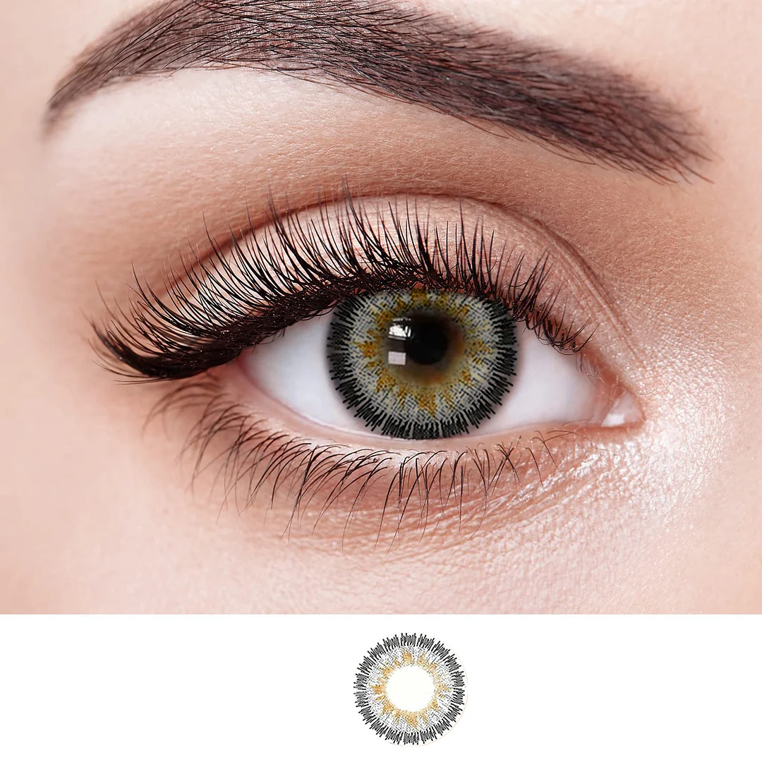 NEBULALENS Angel Tricolor Colored Contact Lenses NEBULALENS