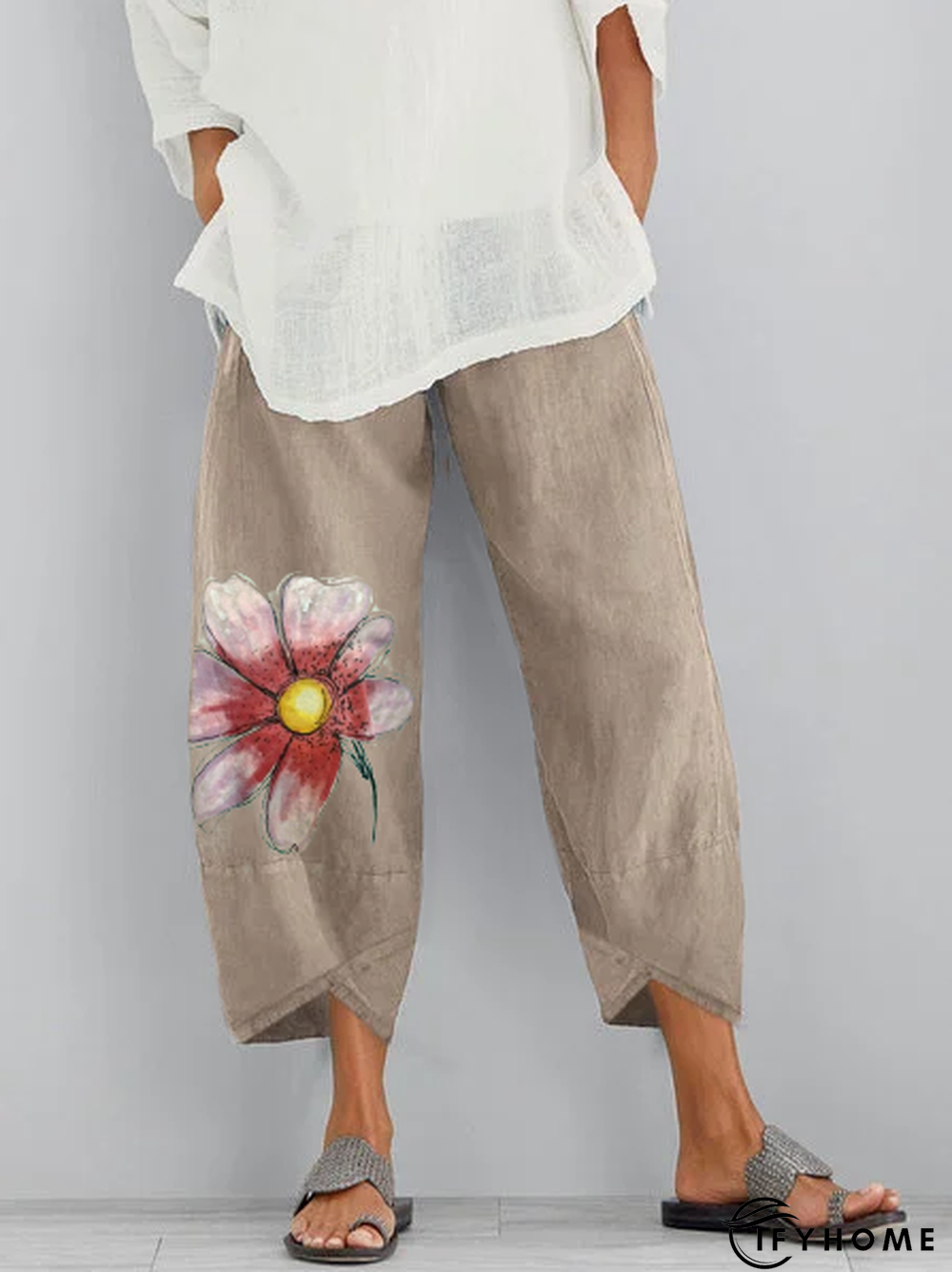 Casual Floral Printed Pants | IFYHOME