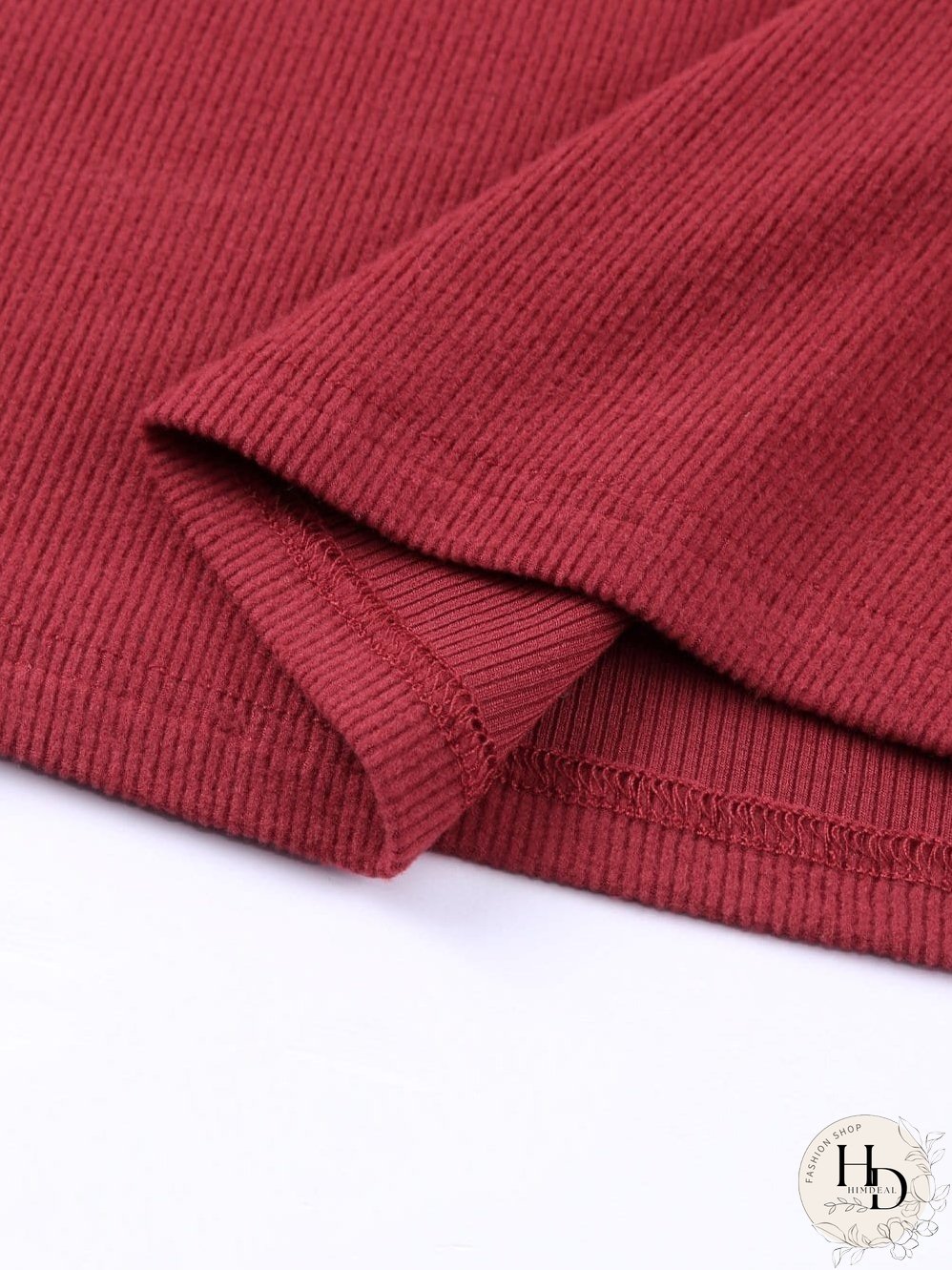 Women's Casual Printed Blouse with V-Neck