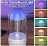 Rechargeable Luminous Colorful Octopus Jellyfish Computer Bluetooth Speaker RGB Atmosphere Rhythm Breathing Light Desktop Ornaments