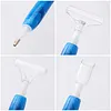 Resin Diamond Painting Point Drill Pen with 4 Various Tips Painting Arts 5D Point Drill Pen Diamonds Art Points Drills Pens for Nail Arts Rhinestone Decorations Cross-Stitch (Dark Blue)