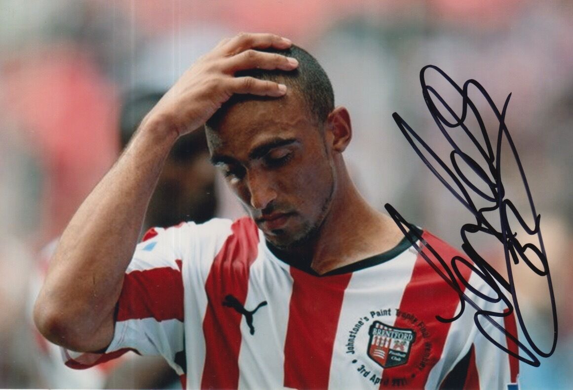 BRENTFORD HAND SIGNED LEON LEGGE 6X4 Photo Poster painting 3.