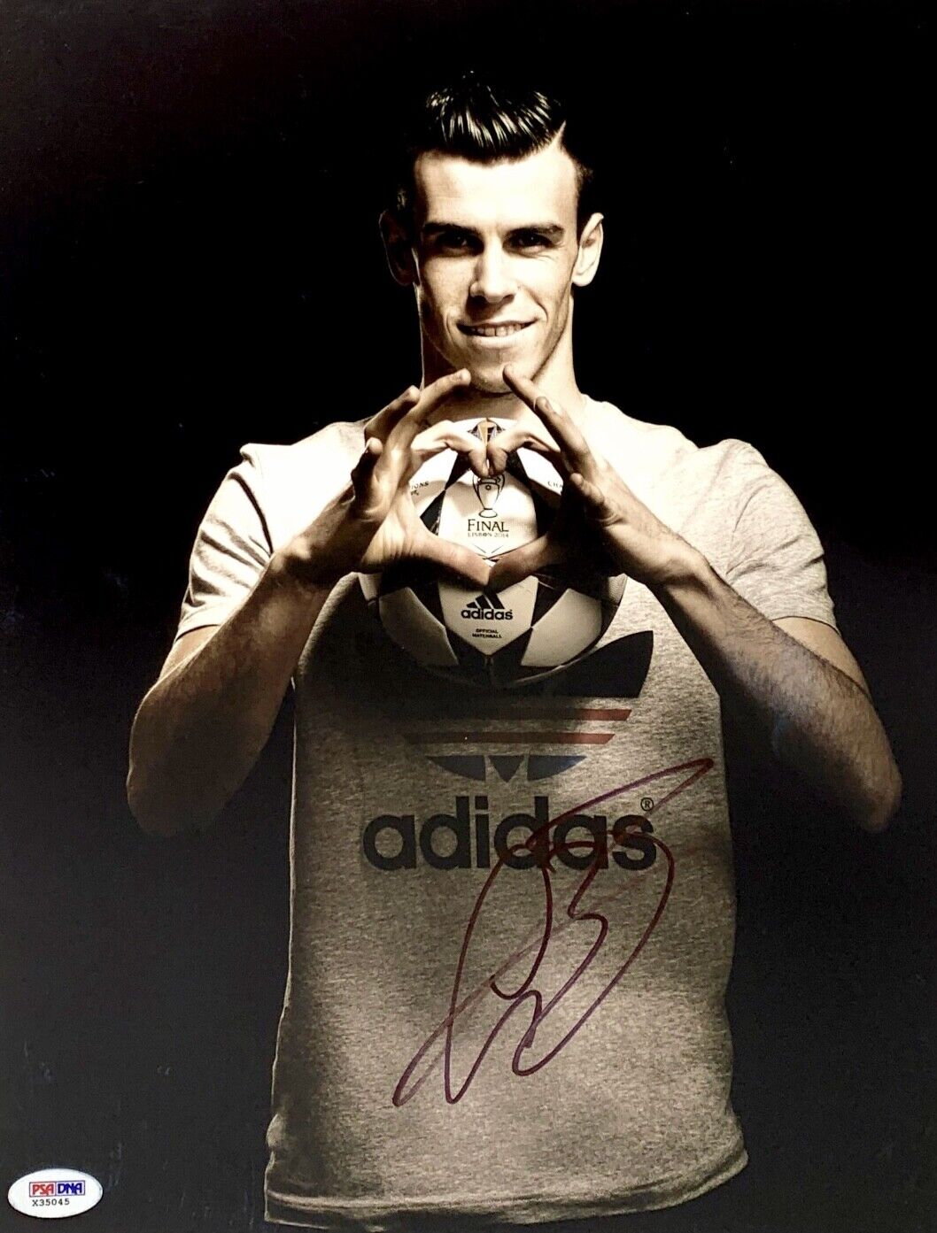 Gareth Bale Signed 11x14 Photo Poster painting PSA X35045 Soccer Real Madrid